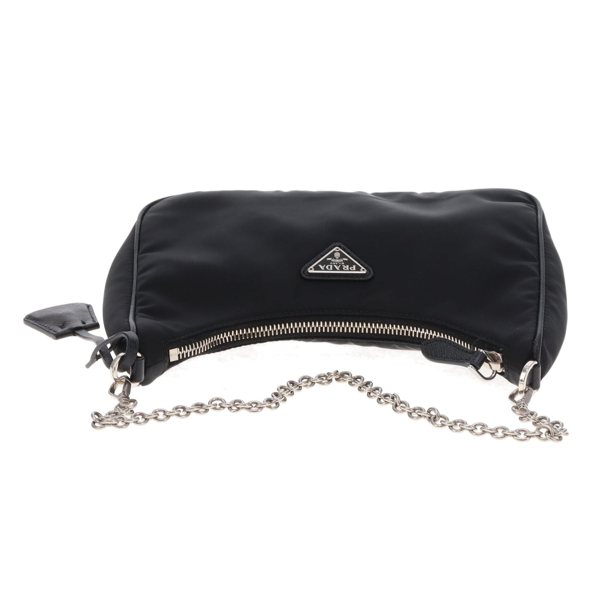 Prada Re-Edition 2005 Black Messenger Bag Multi Pouch