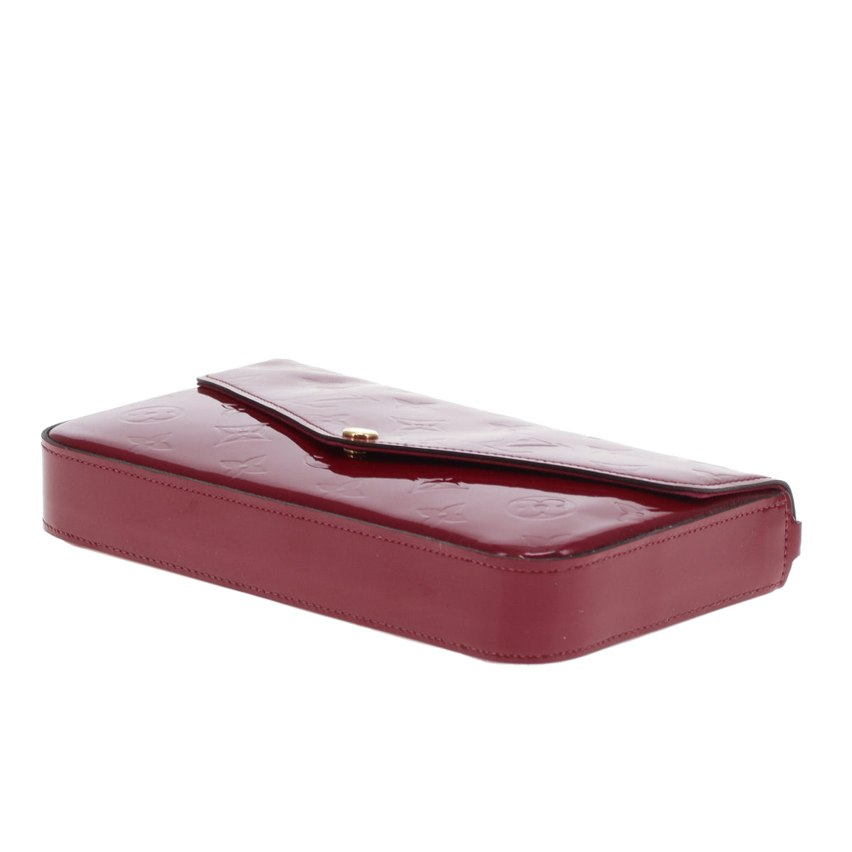 Louis Vuitton Felicie Pochette On Chain Vernis Magenta