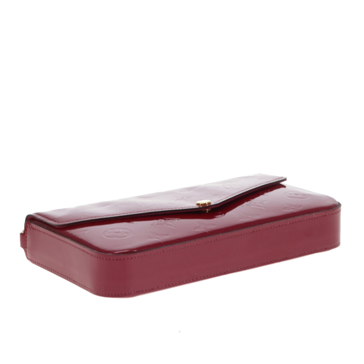 Louis Vuitton Felicie Pochette On Chain Vernis Magenta