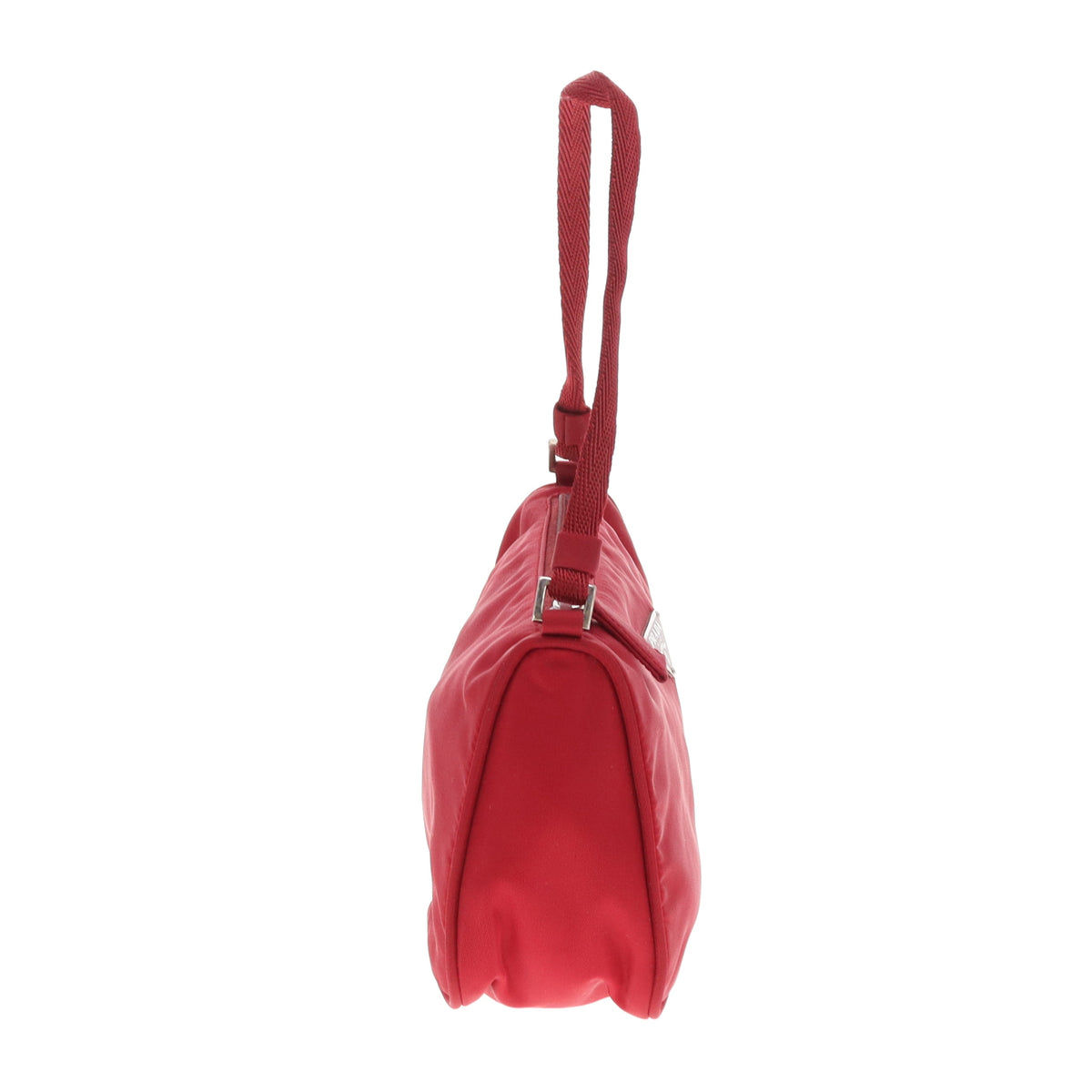 Prada Red Nylon Vintage Pouch