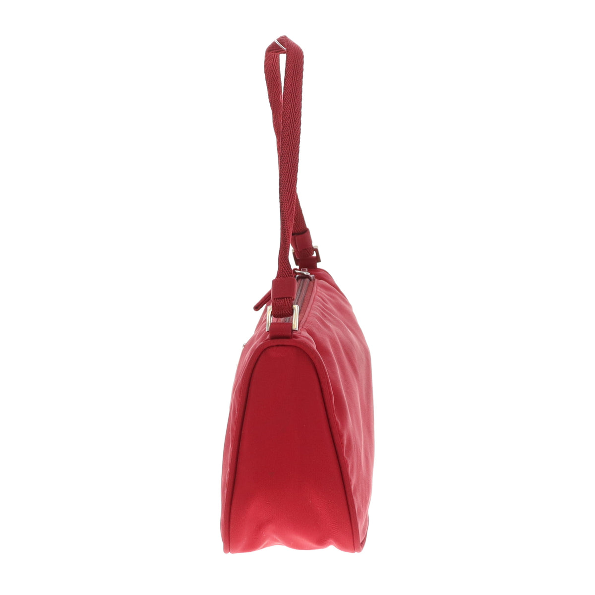 Prada Red Nylon Vintage Pouch
