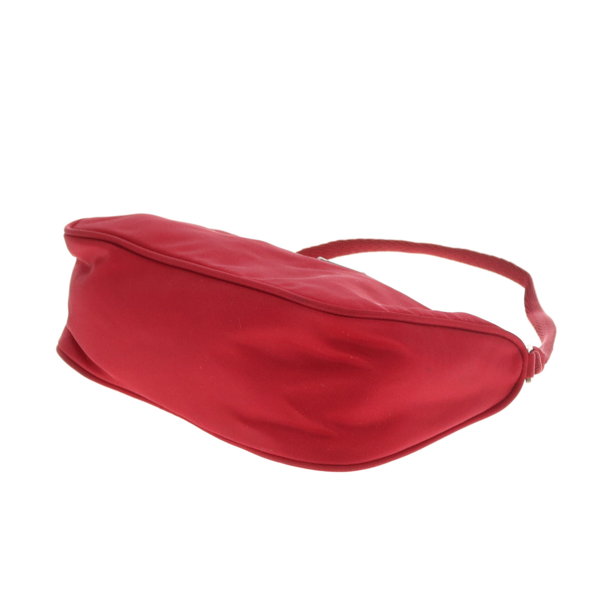 Prada Red Nylon Vintage Pouch