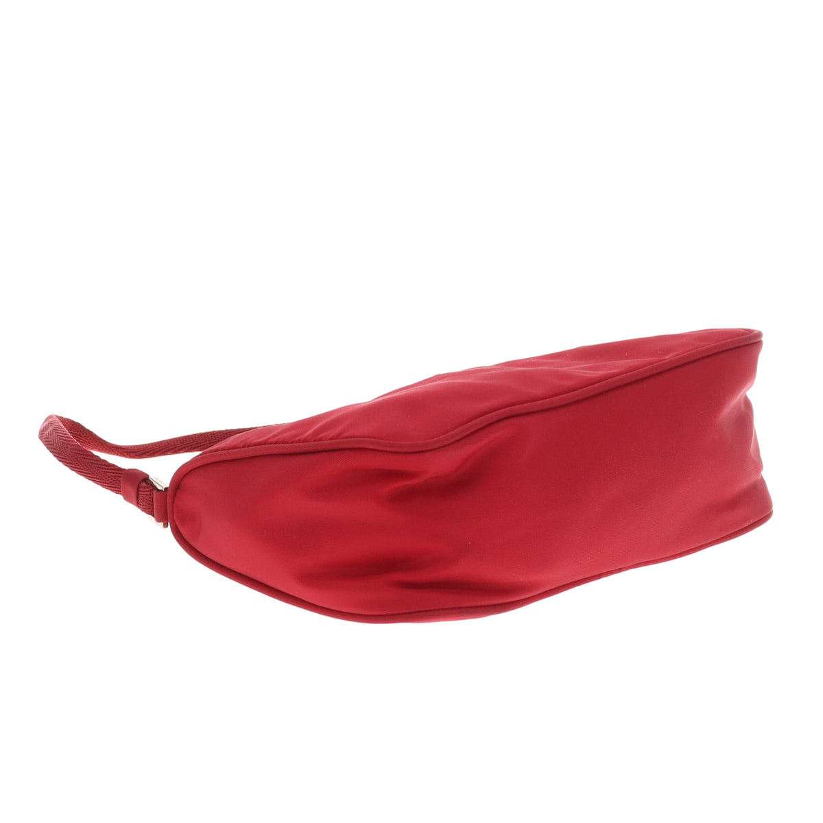 Prada Red Nylon Vintage Pouch