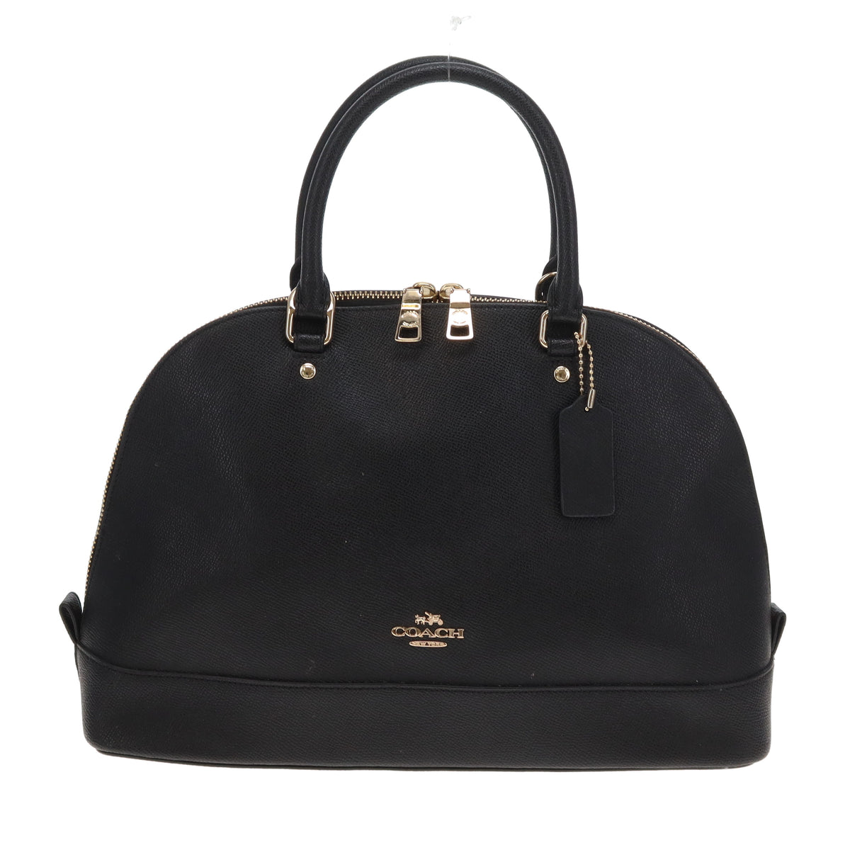 Coach Sierra Satchel Black Large With Strap