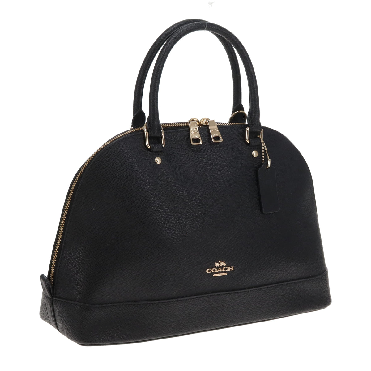 Coach Sierra Satchel Black Large With Strap