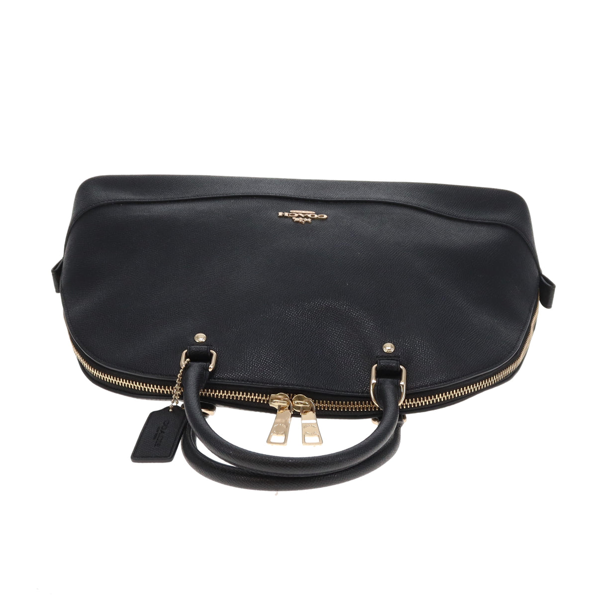 Coach Sierra Satchel Black Large With Strap