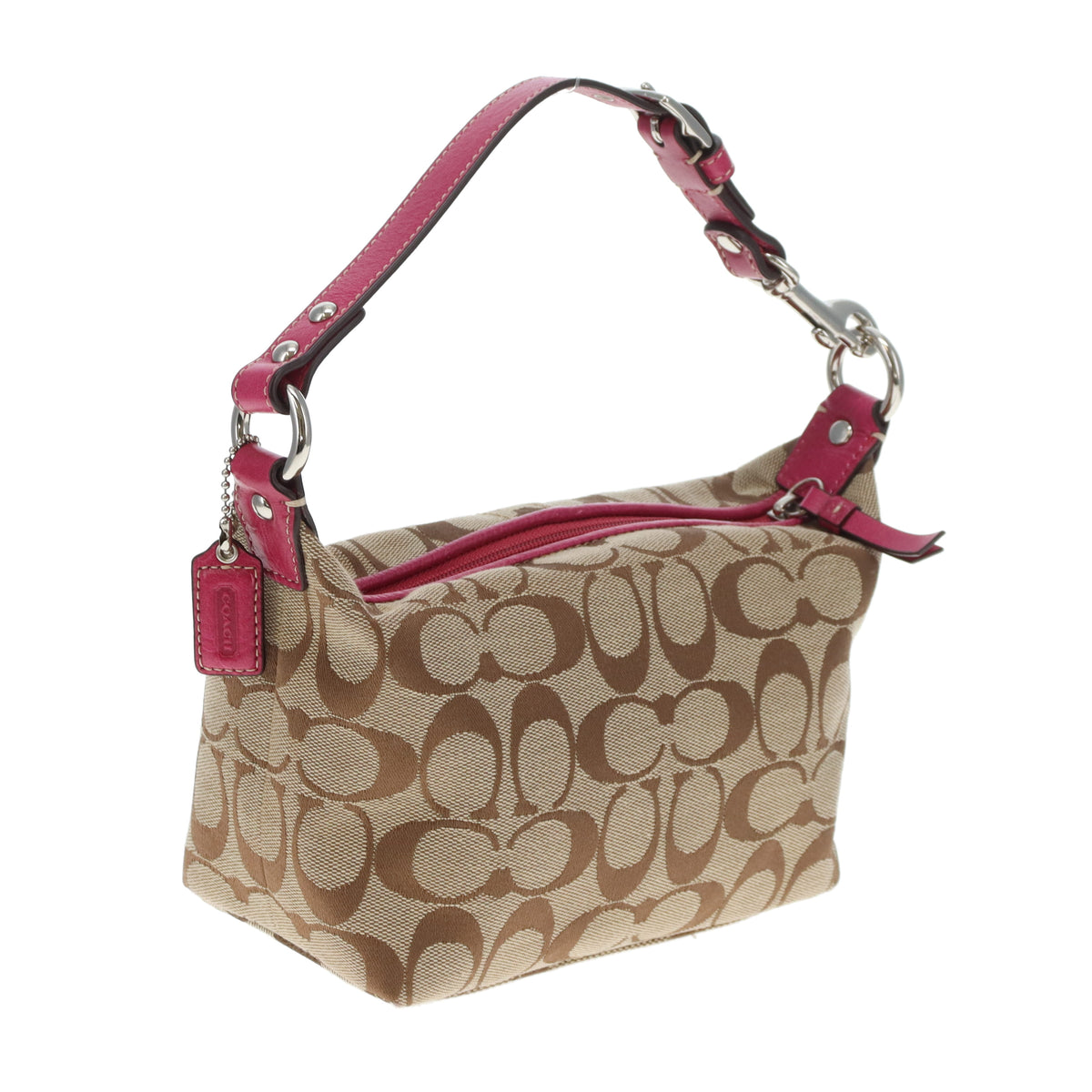 Coach Signature Box Shoulder Bag Small