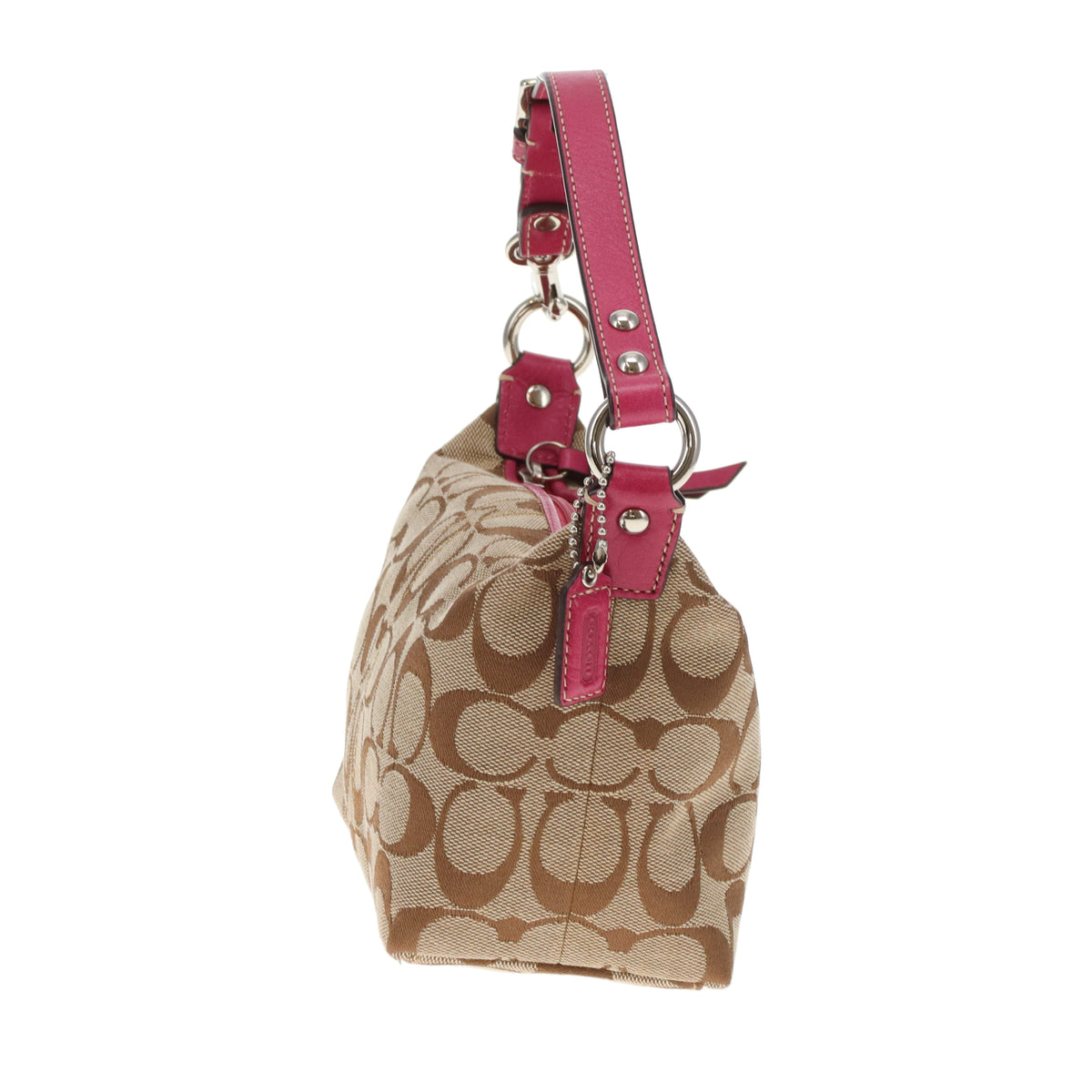 Coach Signature Box Shoulder Bag Small