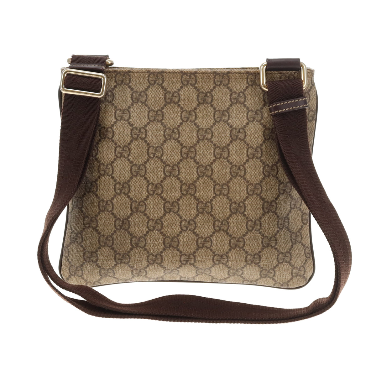 Gucci Flat GG Supreme Messenger Bag