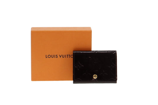 Louis Vuitton Amarnate Vernis Card Holder CA3116