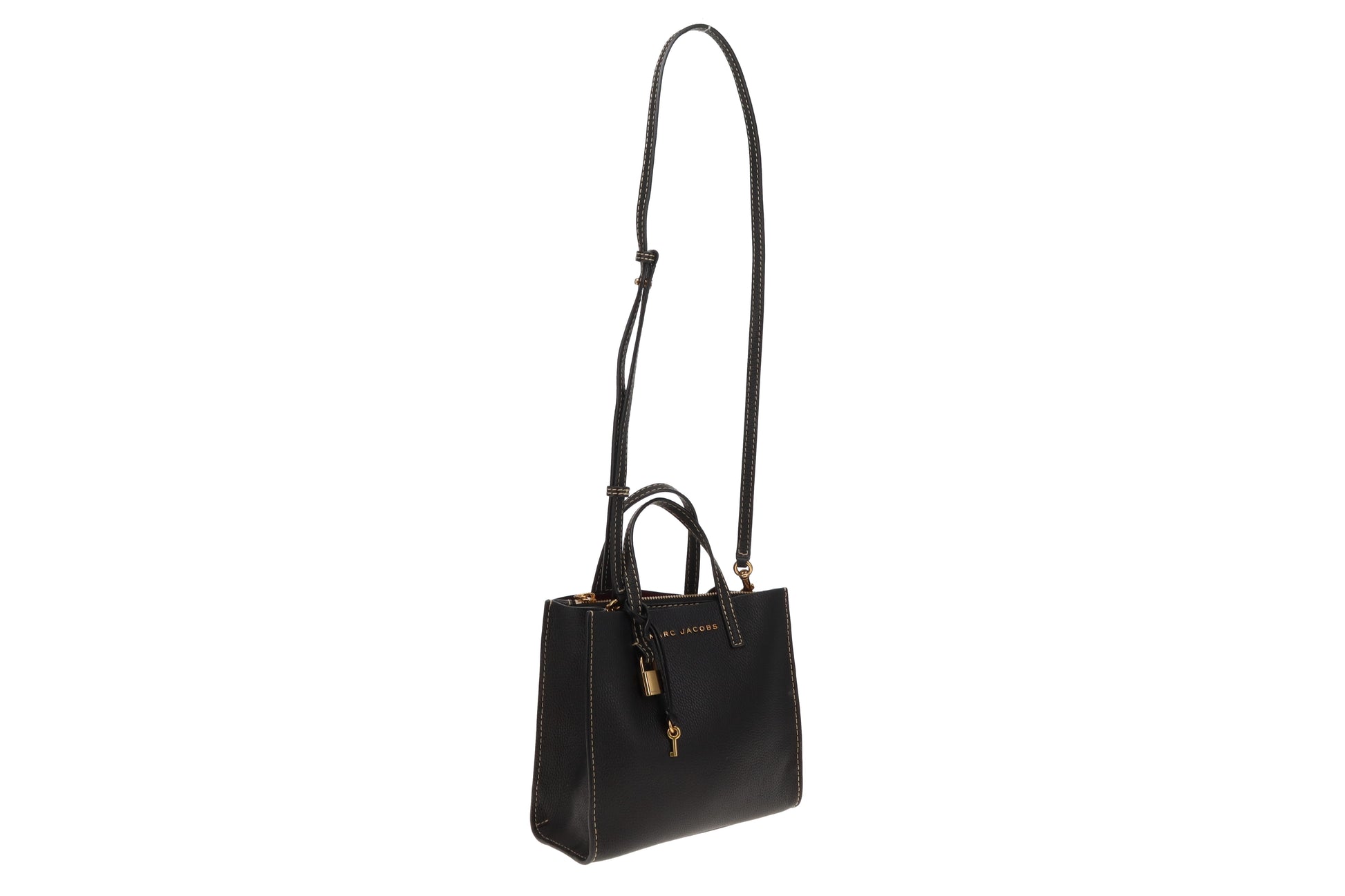 Marc Jacobs Mini Grind Tote Black Leather – Designer Exchange Ltd