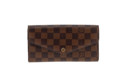 Louis Vuitton Sarah Wallet Damier Ebene CA4169 - 2019