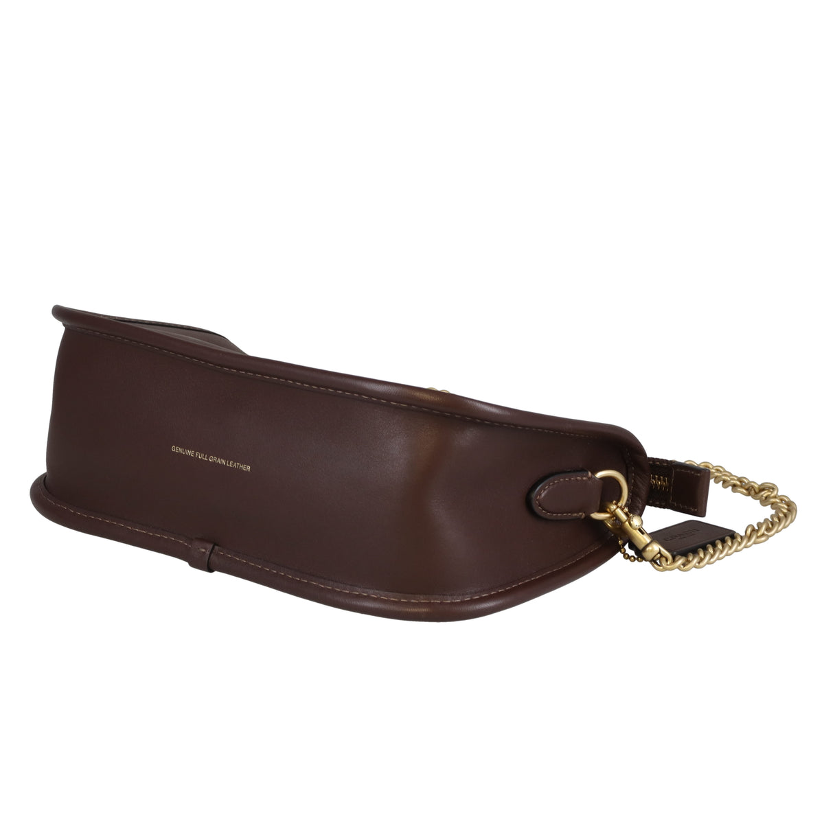 Coach Waverly Bag Brown Leather GHW