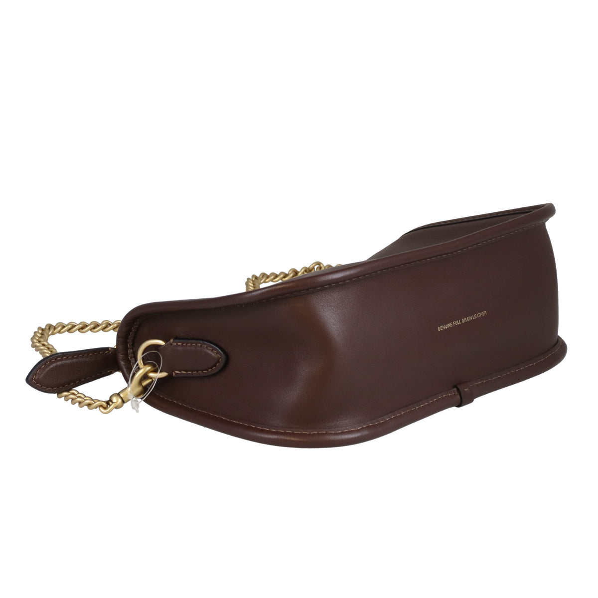 Coach Waverly Bag Brown Leather GHW
