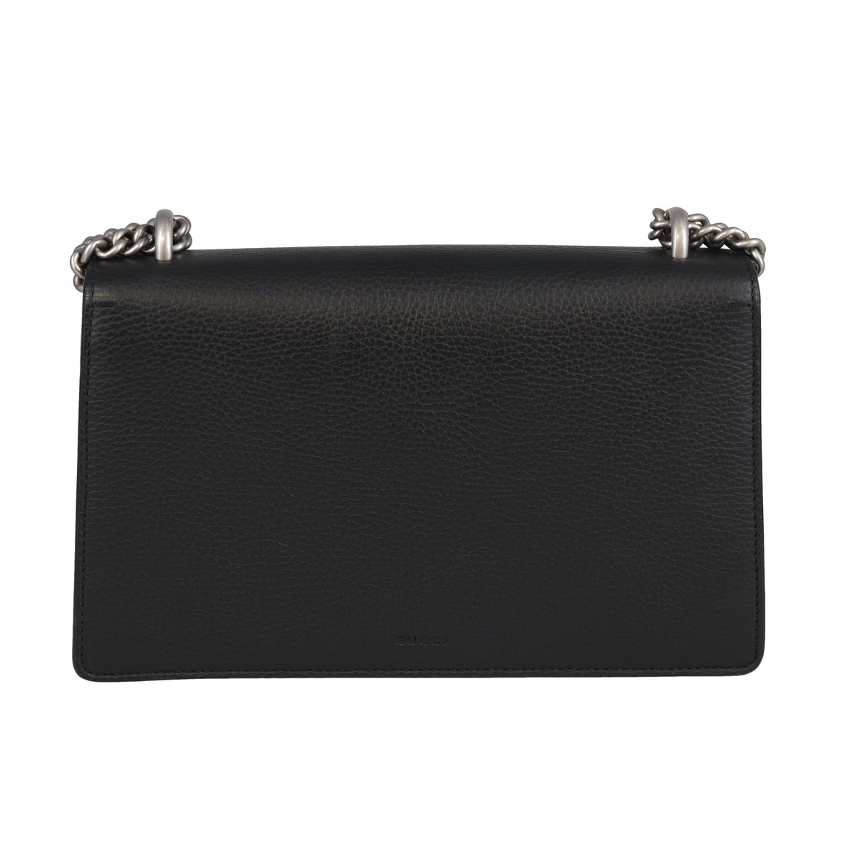 Gucci Dionysus Black Leather Crystal Closure