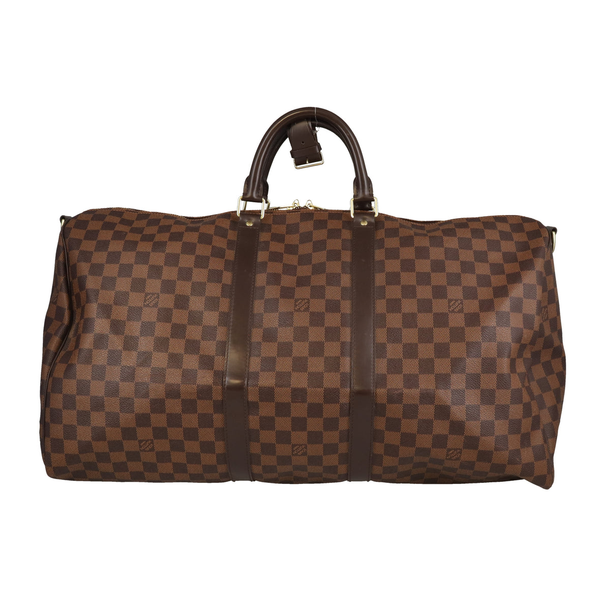 Louis Vuitton Keepall 55 Bando Damier Ebene MB1145 -2015