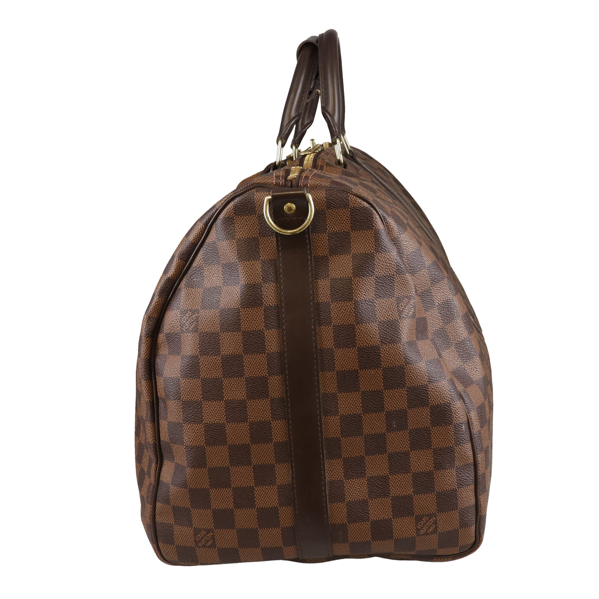 Louis Vuitton Keepall 55 Bando Damier Ebene MB1145 -2015