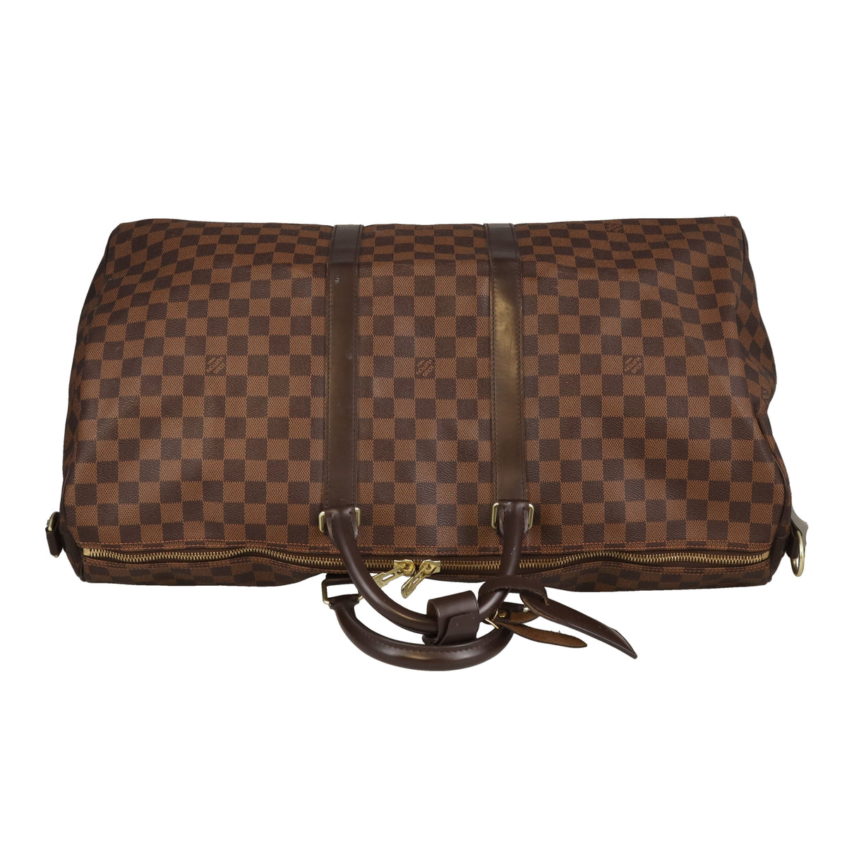 Louis Vuitton Keepall 55 Bando Damier Ebene MB1145 -2015