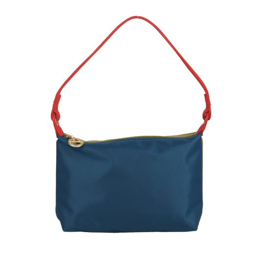 Longchamp Le Pliage Re-Play Shoulder Bag Green/Blue/Red