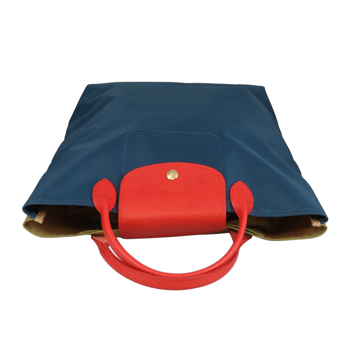 Longchamp Le Pliage Re-Play North South Green/Blue/Red