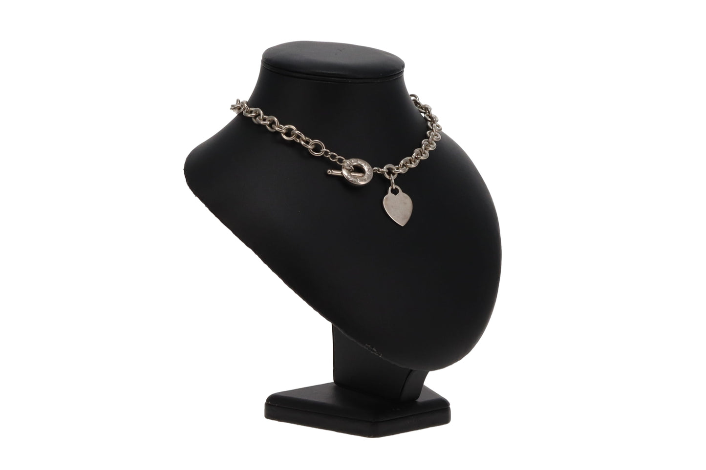 Tiffany & Co Heart Tag Toggle Necklace Sterling Silver 2