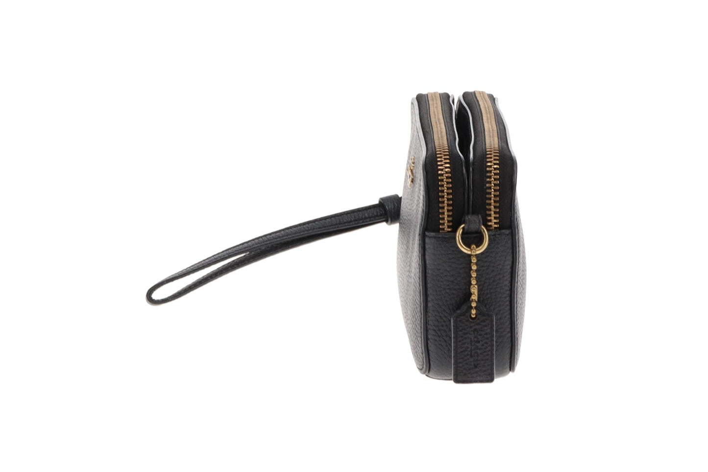 Coach Kira Black Double Pocket Crossbody