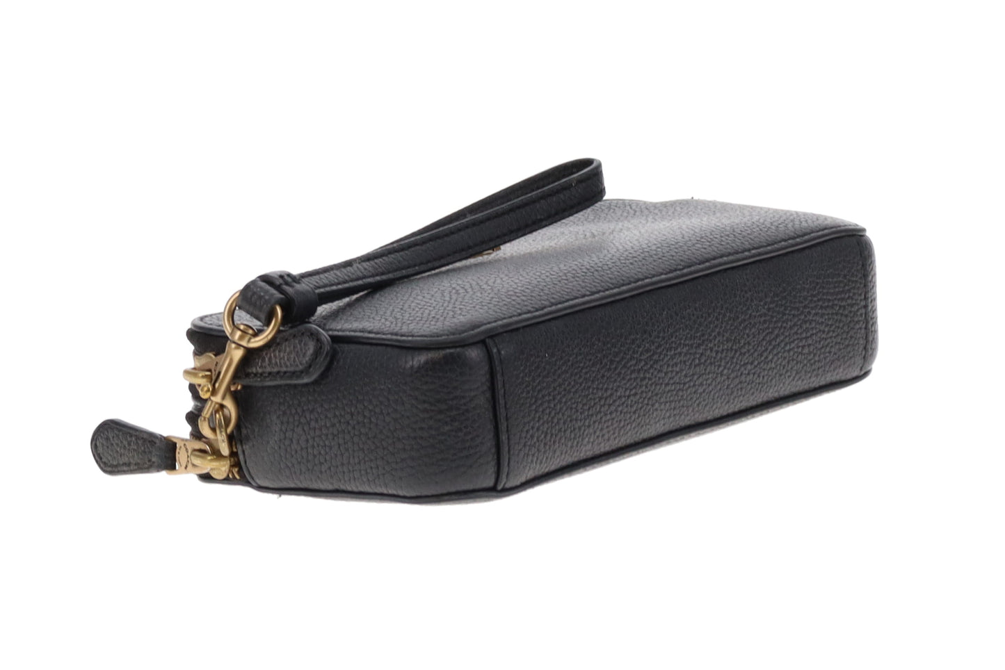 Coach Kira Black Double Pocket Crossbody