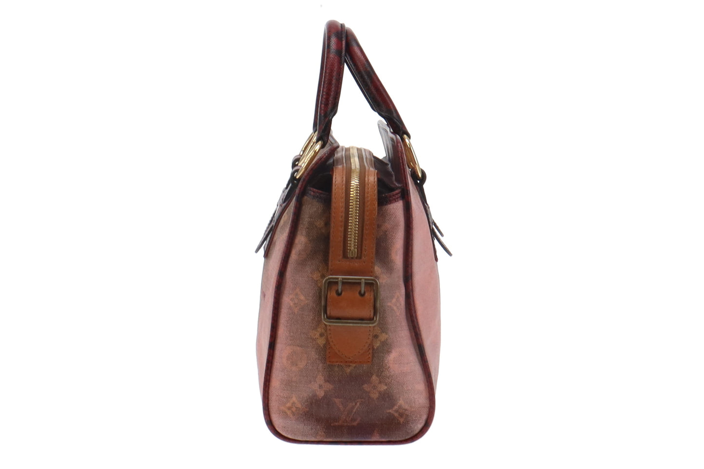 Louis Vuitton Coated Canvas and Karung Trim Man Crazy Jokes Graduate Richard Prince TH1008 (2008)