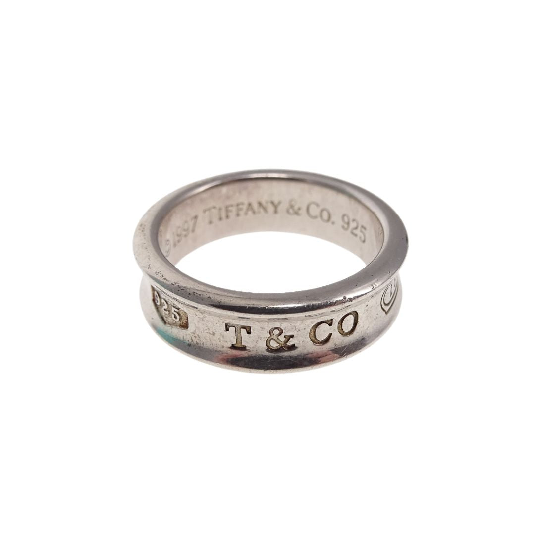 Tiffany & CO Since 1837 Ring Sterling Silver size 59