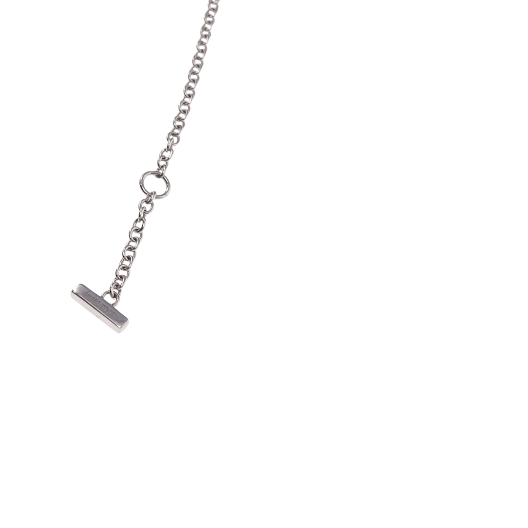 Tiffany & Co T Smile Bracelet In White Gold With Brilliant Diamonds