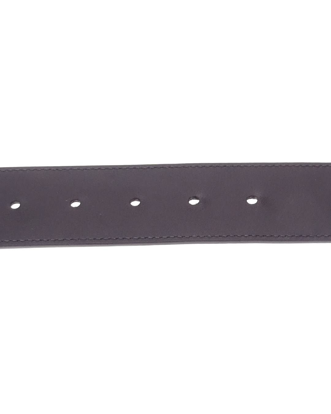 Gucci Black Leather GHW GG 4cm Belt 80cm