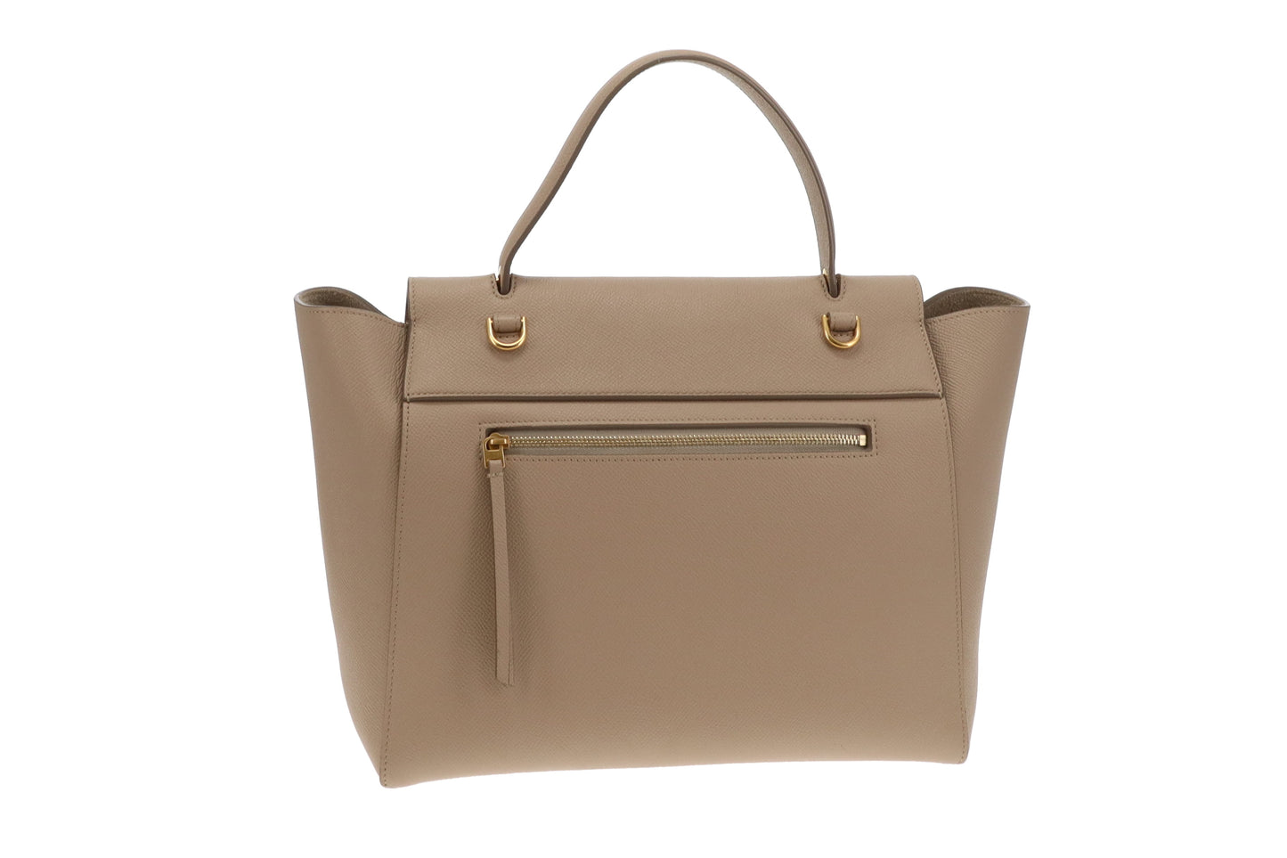 Celine Belt Bag Mini In Grained Calfskin Dune
