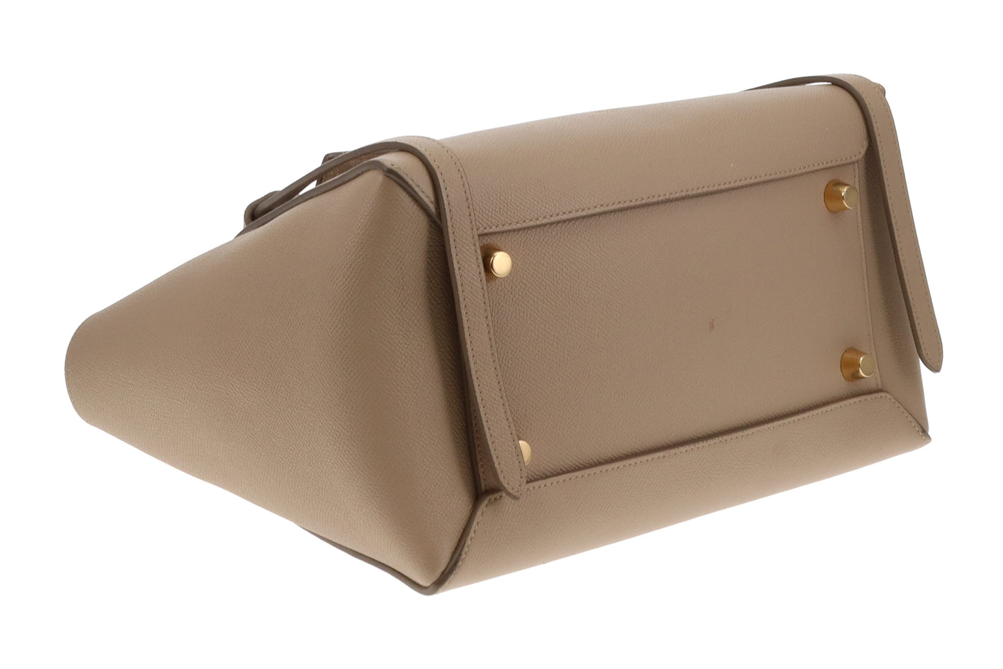 Celine Belt Bag Mini In Grained Calfskin Dune