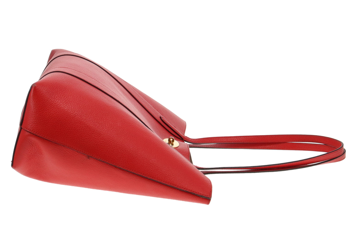 Mulberry Red Leather Bayswater Tote Bag