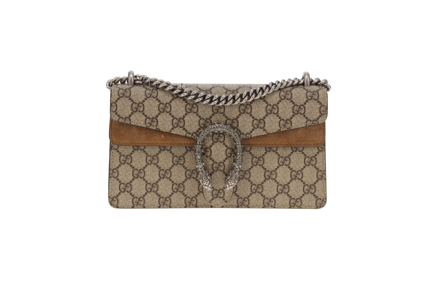 Gucci Dionysus GG Supreme and Crystal Clasp