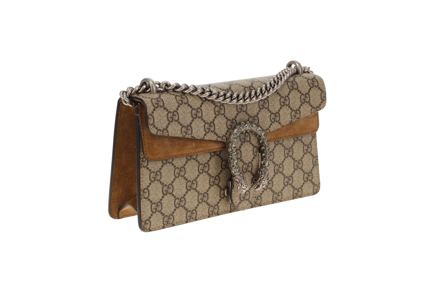 Gucci Dionysus GG Supreme and Crystal Clasp