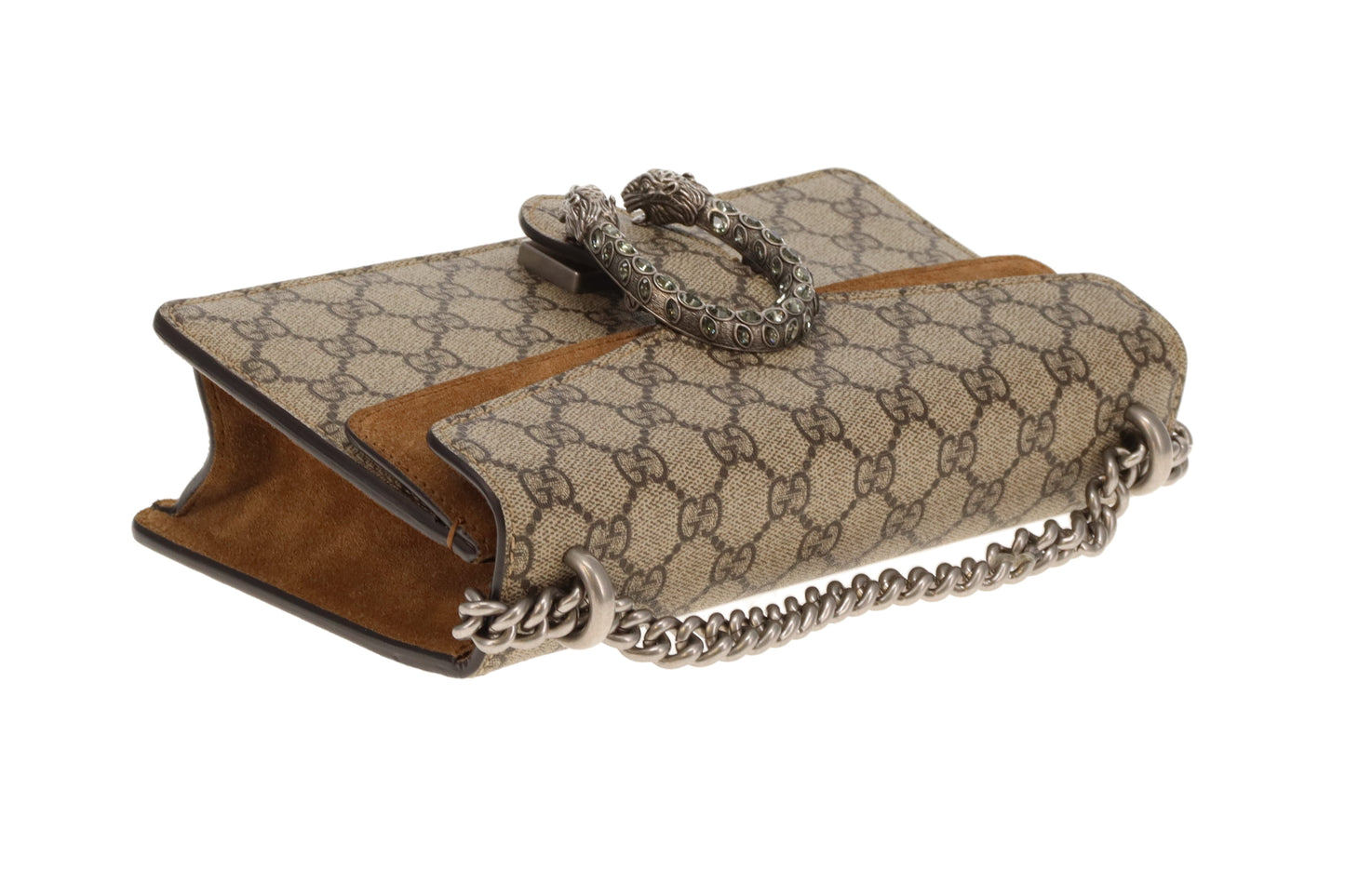 Gucci Dionysus GG Supreme and Crystal Clasp