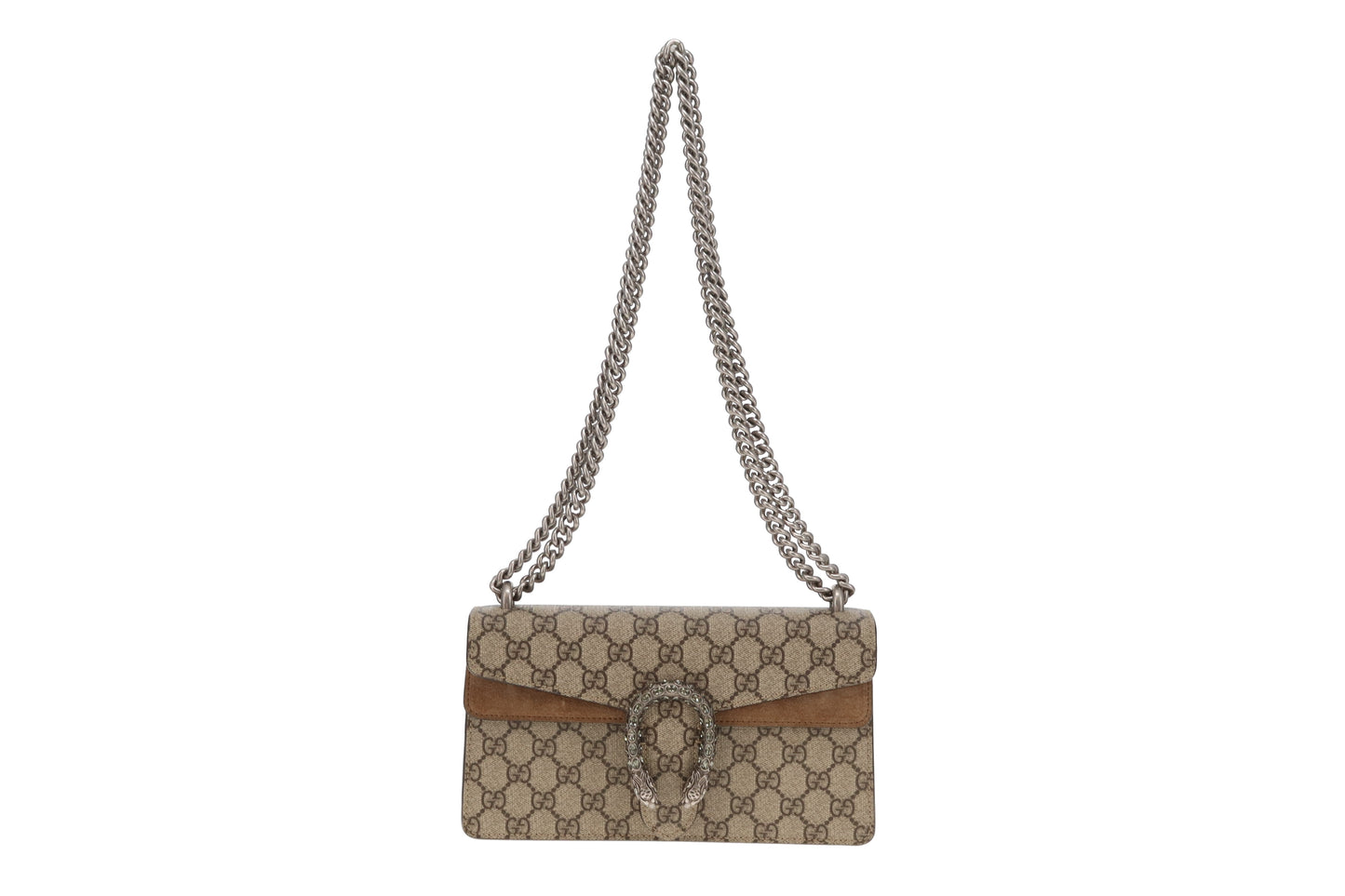 Gucci Dionysus GG Supreme and Crystal Clasp