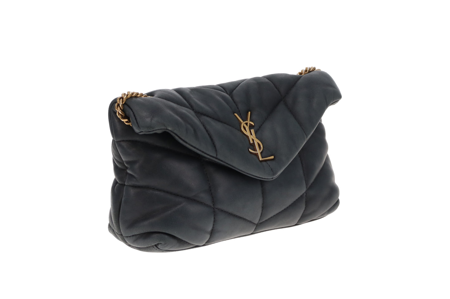 Saint Laurent Puffer Toy Black Gold HW 2020