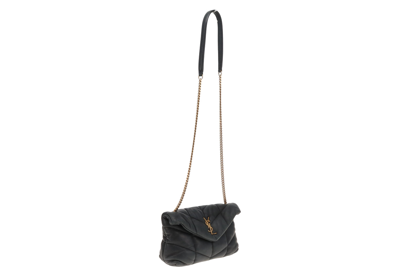 Saint Laurent Puffer Toy Black Gold HW 2020
