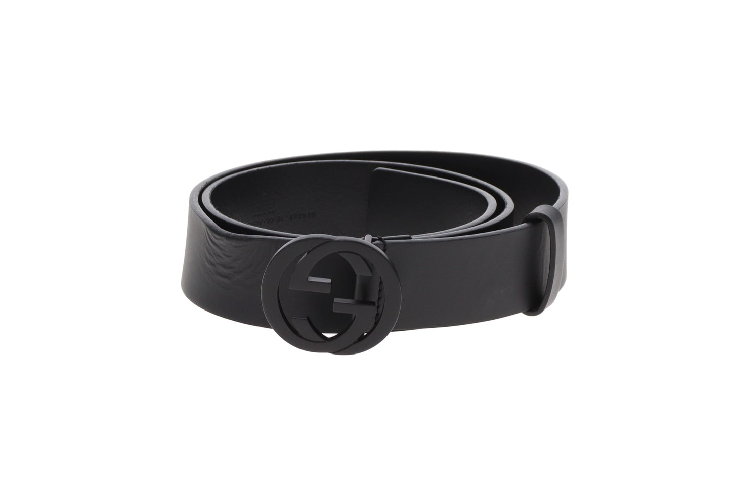 Gucci Belt All Black 90cm