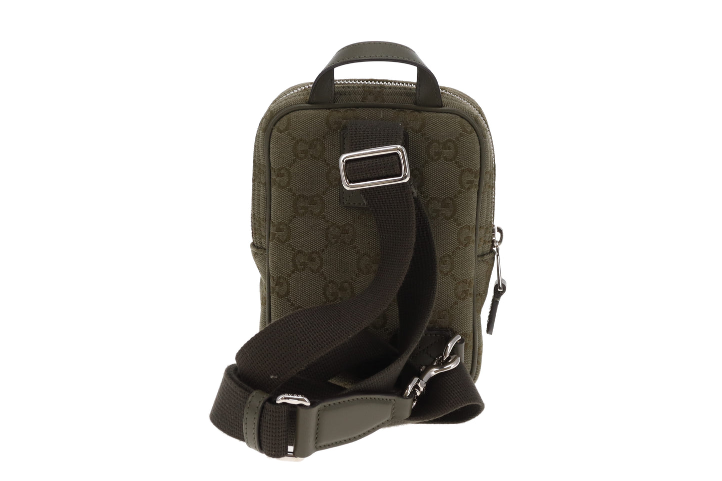 Gucci Sling Bag Khaki GG Canvas