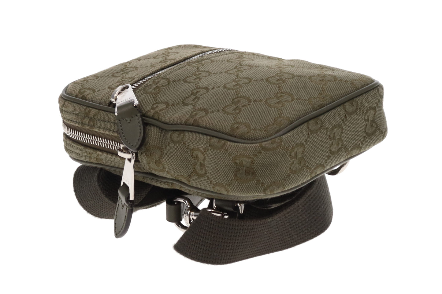 Gucci Sling Bag Khaki GG Canvas