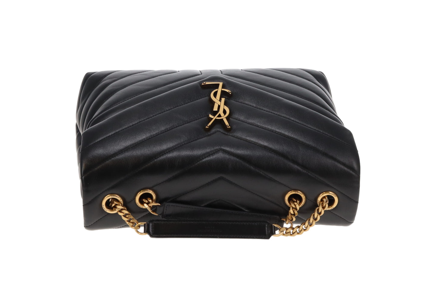 Saint Laurent Loulou Med Black GHW 2019