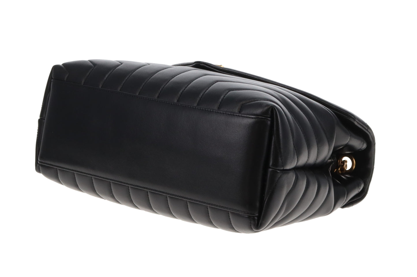 Saint Laurent Loulou Med Black GHW 2019