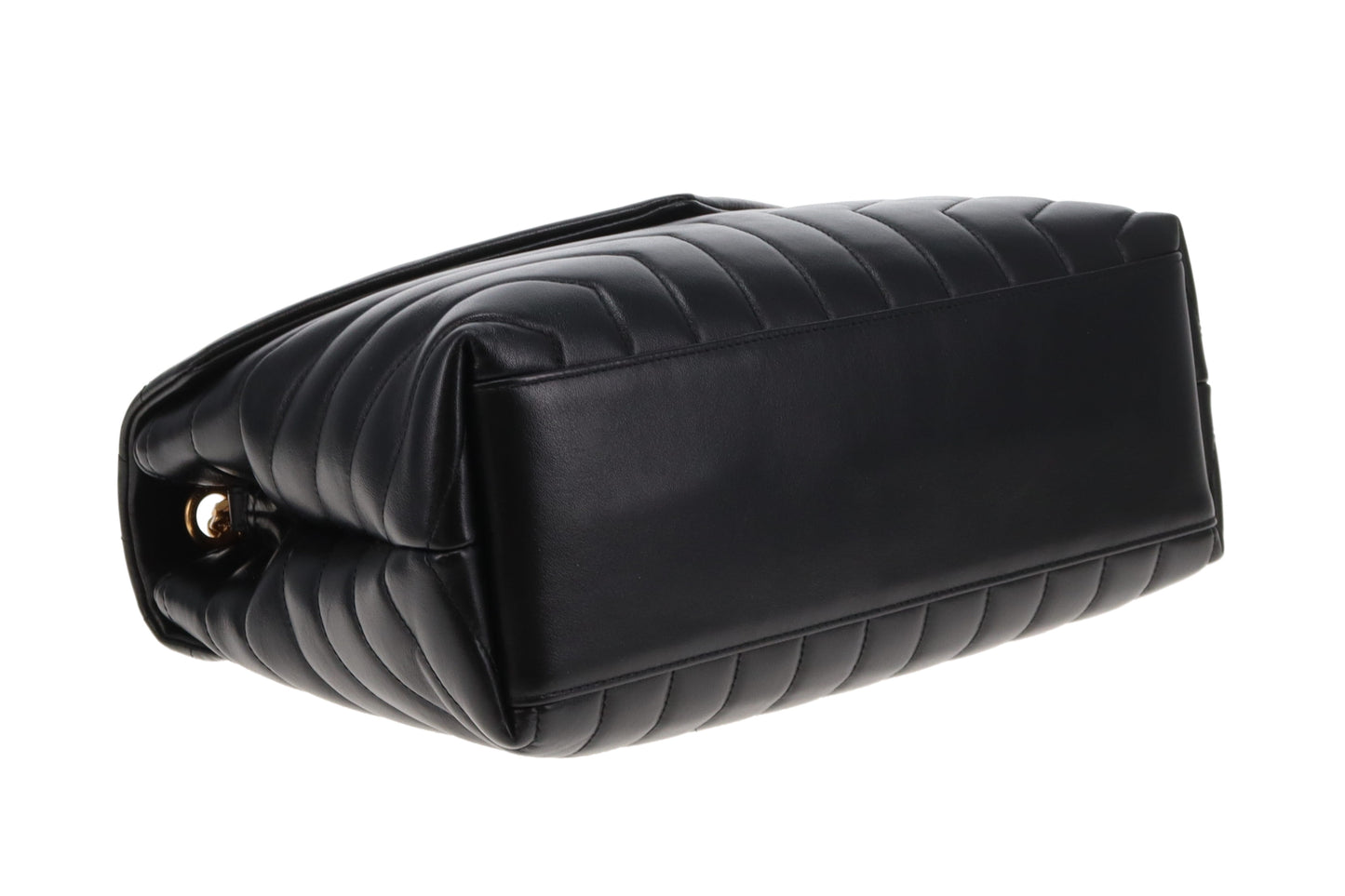 Saint Laurent Loulou Med Black GHW 2019