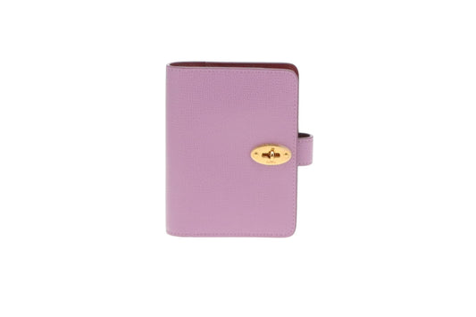 Mulberry Lilac Leather Agenda Cover with Inserts