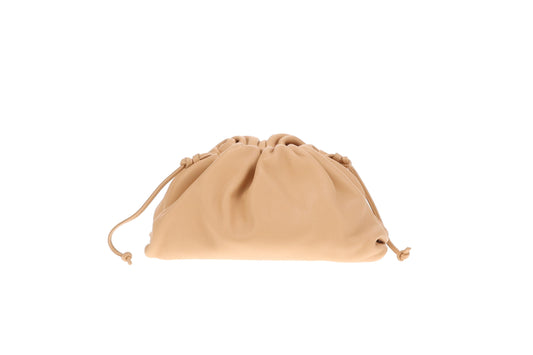 Bottega Veneta Beige The Mini Pouch