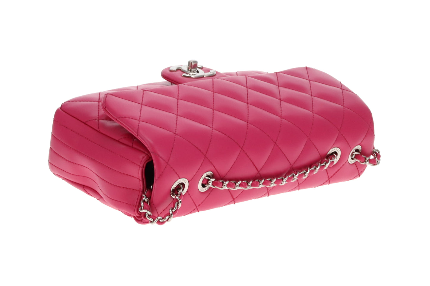 Chanel Coco Rain East West Single Flap Pink SHW 2016