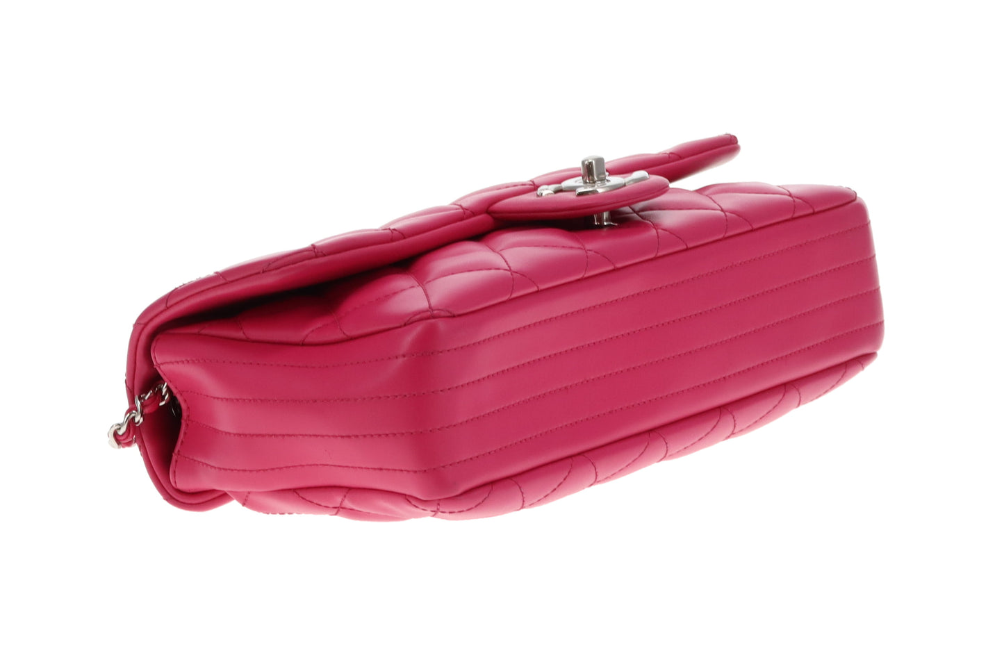 Chanel Coco Rain East West Single Flap Pink SHW 2016